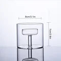Cylinder Glass Candle Holder