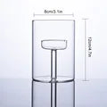 Cylinder Glass Candle Holder